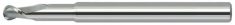 Short Flute Ball End Necked Endmills