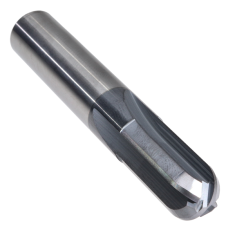 203-214-1 ||  1/2 Diameter, PowerA Ball End - Straight Flute