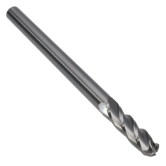 206-016 ||  1/4 Diameter, Uncoated Ball Endmills