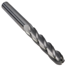 206-034 ||  3/8 Diameter, Uncoated Ball Endmills
