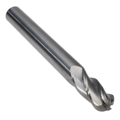 206-040 ||  7/16 Diameter, Uncoated Ball Endmills