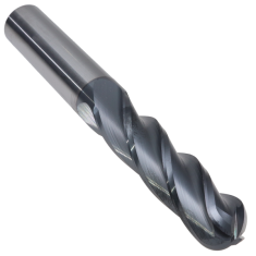 206-054 ||  1/2 Diameter, Uncoated Ball Endmills