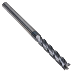 206-220 ||  1/4 Diameter, Uncoated Square Endmills