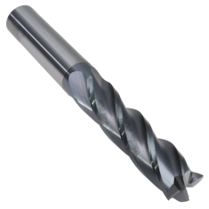 206-254 ||  1/2 Diameter, Uncoated Square Endmills