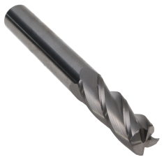 206-493 ||  3/8 Diameter, Uncoated Corner Radius Endmills
