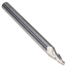 208-006 ||  3/32 Diameter, Uncoated Ball Taper Mills - 10 Degree