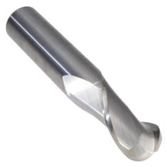 209-062 ||  1/2 Diameter, Uncoated Ball Endmills