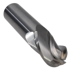 211-072 ||  7/8 Diameter, Uncoated Ball Endmills