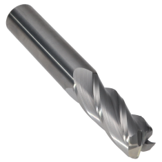 211-445 ||  3/8 Diameter, Uncoated Corner Radius Endmills