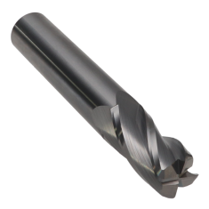 211-455 ||  1/2 Diameter, Uncoated Corner Radius Endmills