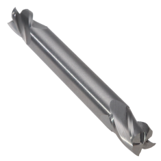 302-322 ||  7mm Diameter, Uncoated Square Double End Endmills