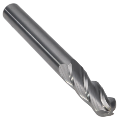 306-010 ||  8mm Diameter, Uncoated Ball Endmills