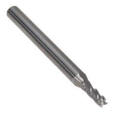 311-206 ||  2mm Diameter, Uncoated Square Endmills
