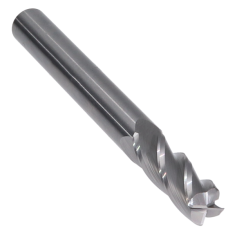 311-442 ||  6mm Diameter, Uncoated Corner Radius Endmills