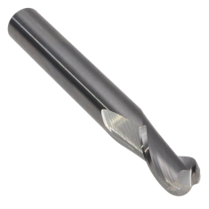 313-020 ||  6mm Diameter, Uncoated Ball Endmills