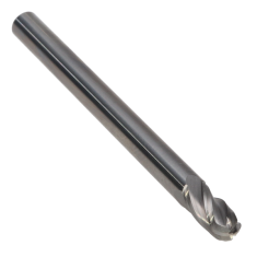 313-614 ||  4mm Diameter, Uncoated Ball Endmills