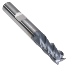 400-012W-1 ||  5/16 Diameter, PowerA v4 Square Endmills With Flat