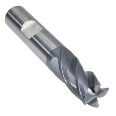 400-022W-1 ||  1/2 Diameter, PowerA v4 Square Endmills With Flat
