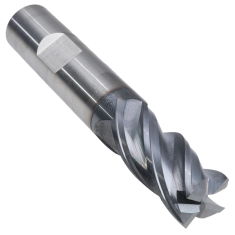 400-028W-1 ||  5/8 Diameter, PowerA v4 Square Endmills With Flat