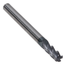 400-403-1 ||  1/8 Diameter, PowerA V4 Corner Radius Endmills no Flat