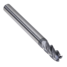 400-413-1 ||  3/16 Diameter, PowerA V4 Corner Radius Endmills no Flat