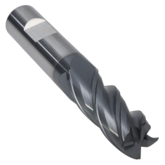 400-471W-1 ||  1/2 Diameter, PowerA V4 Corner Radius Endmills with Flat