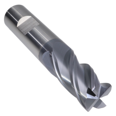 400-503W-1 ||  3/4 Diameter, PowerA V4 Corner Radius Endmills with Flat