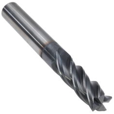 401-006-1 ||  3/8 Diameter, PowerA v4 Square Endmills No Flat