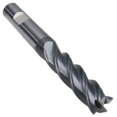 401-010W-1 ||  5/8 Diameter, PowerA v4 Square Endmills With Flat