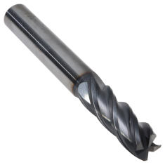 401-421-1 ||  3/8 Diameter, PowerA V4 Corner Radius Endmills no Flat
