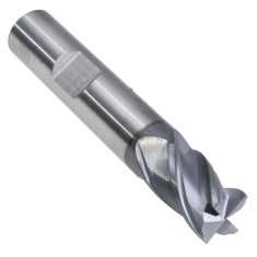 402-016W-1 ||  7/16 Diameter, PowerA v4 Square Endmills With Flat