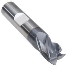 402-018W-1 ||  1/2 Diameter, PowerA v4 Square Endmills With Flat