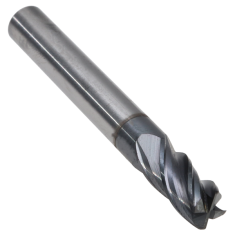 402-442-1 ||  1/4 Diameter, PowerA V4 Corner Radius Endmills no Flat
