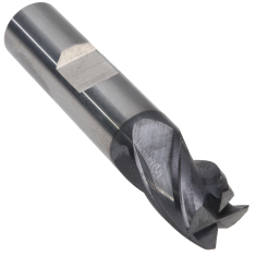 402-482W-1 ||  1/2 Diameter, PowerA V4 Corner Radius Endmills with Flat