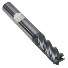 408-008W-1 ||  5/16 Diameter, PowerA V5 Square Endmills - With Flat