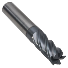 408-012-1 ||  7/16 Diameter, PowerA V5 Square Endmills - No Flat