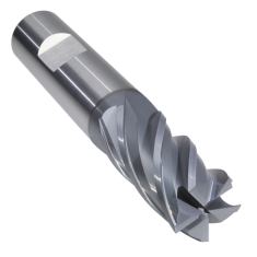 408-024W-1 ||  3/4 Diameter, PowerA V5 Square Endmills - With Flat