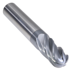 408-214-1 ||  1/2 Diameter, PowerA V5 Ball Endmills - No Flat