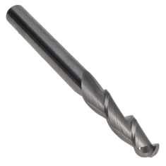 415-214 ||  1/4 Diameter, Uncoated Ball End Axmills