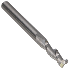 417-002 ||  1/8 Diameter, Uncoated Square End Chipbreaker Axmill