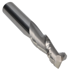 417-018 ||  3/8 Diameter, Uncoated Square End Chipbreaker Axmill
