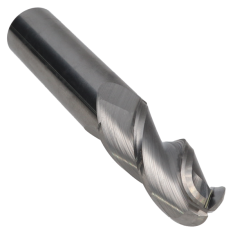 420-224 ||  1/2 Diameter, Uncoated Ball End Axmills