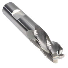 433-210W ||  5/8 Diameter, Uncoated Medium Pitch Rougher with Flat