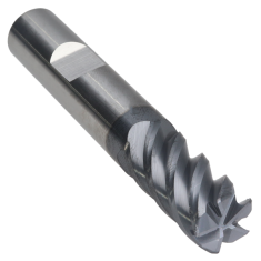 445-463W-1 ||  1/2 Diameter, PowerA HY5 Corner Radius Endmills with Flat