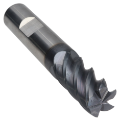 445-492W-1 ||  5/8 Diameter, PowerA HY5 Corner Radius Endmills with Flat