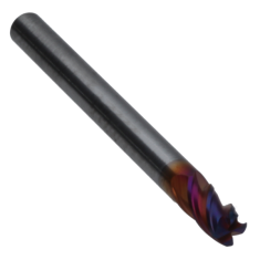 452-402-5 ||  1/8 Diameter, PowerN Pro+ V4 Corner Radius Endmills