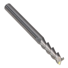 528-202 ||  3mm Diameter, Uncoated 55 Degree Helix AlumaZips