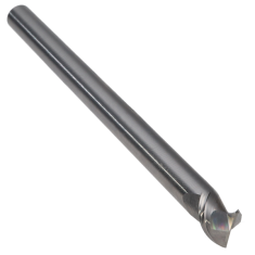 535-404 ||  8mm Diameter, Uncoated 50 Degree Short Flute Square Reduced Shank