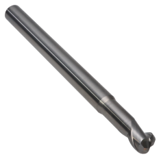 536-030 ||  8mm Diameter, Uncoated Short Flute Necked Corner Radius
