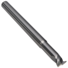 536-210 ||  8mm Diameter, Uncoated 40 Degree Short Flute Square Endmills